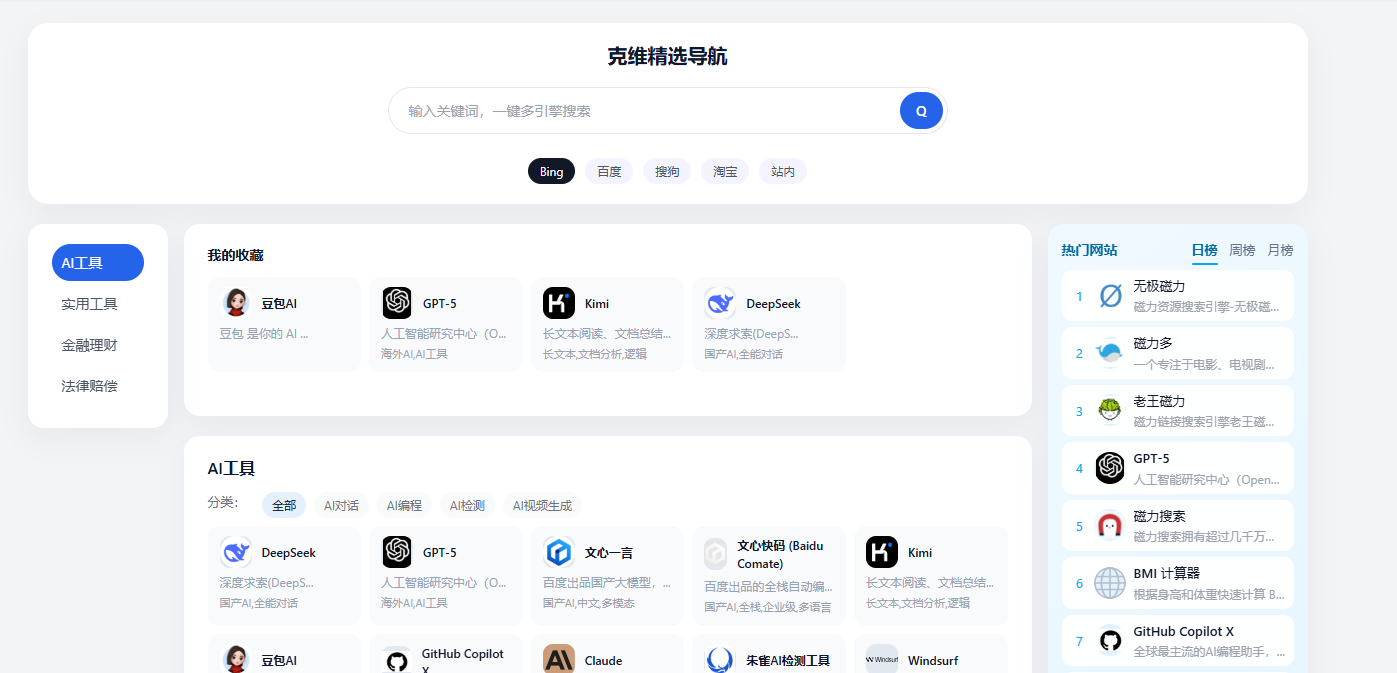 个人用户以及游客如何使用克维精选导航？教程推荐文章-作者:我是贝东示意图1